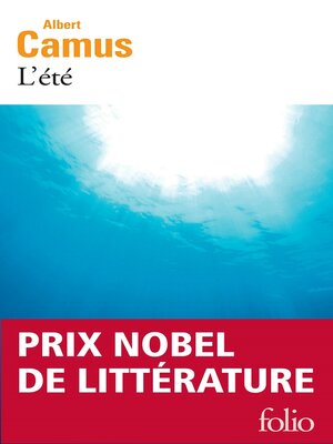 cover image of L'été